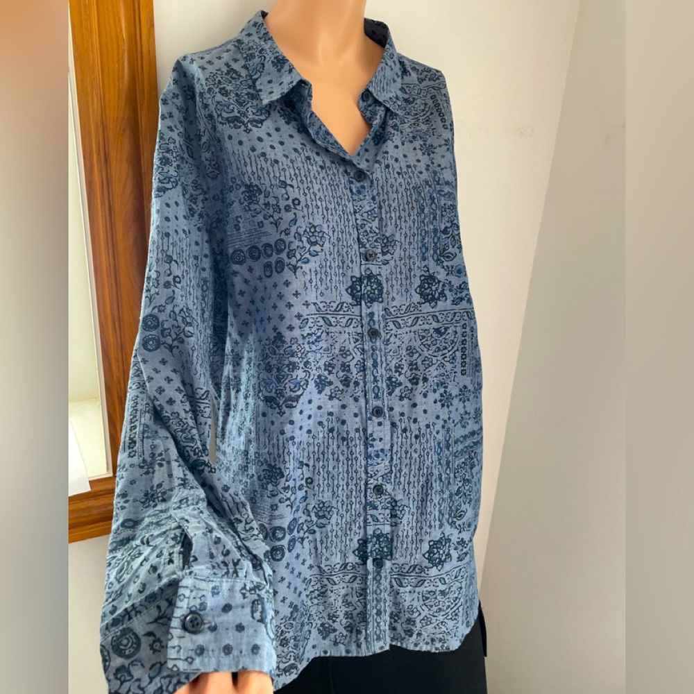 24”PTP XL cotton Old Navy button up shirt